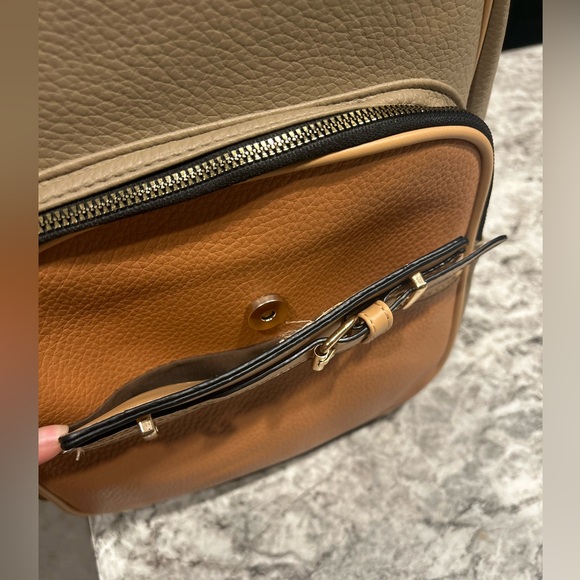 NWOT Peanut Butter Chocolate interior  Backpack - Picture 6 of 8